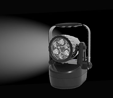 À Prova de explosão Lanterna Led Portátil Luzes de Busca SPL-D Series